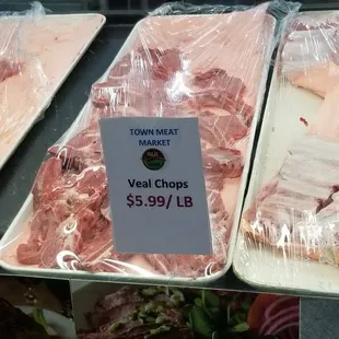 Veal cuts