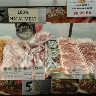 Lamb, Goat shoulders..