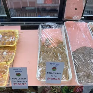 We sell BBQ Meats (Marinated)