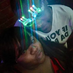 My coworker friend came for my birthday