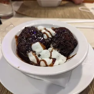 a bowl of food on a plate