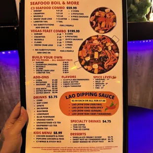 menu, sushi and sashimi