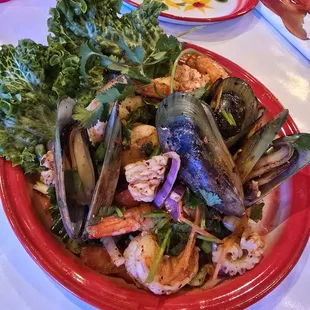 Seafood salad