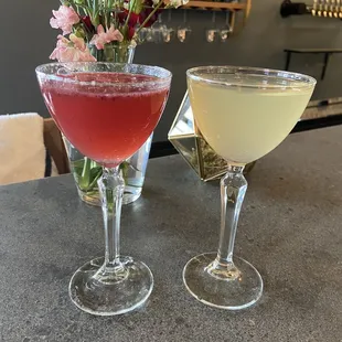 The Duets: Blueberry Smash and Ginger Mint