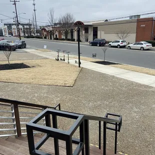 Street view from entrance