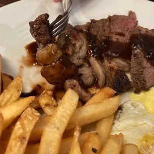 Inexcusable steak butchering