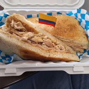Chicken Cordon Blu Sandwich