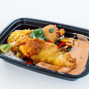 Kaffir Lime Scented Beer Battered Uku $18