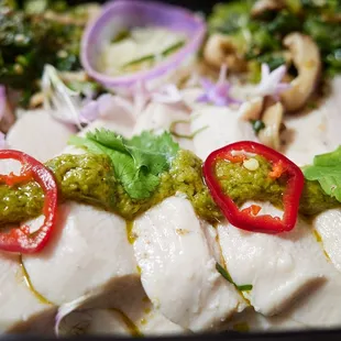 Slow Cooked Fuji Cold Ginger Chicken