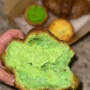 Pandan Croissant