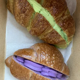 Ube Taro Croissant