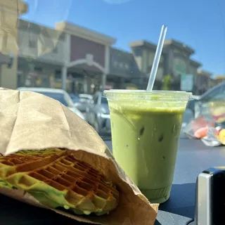 Iced Matcha Latte