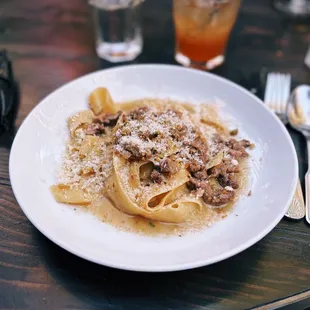 Pappardelle Agnello E Pistacchi