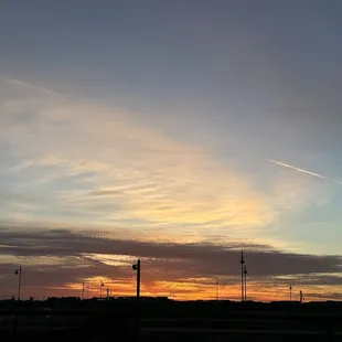 The sunrise at the ranch