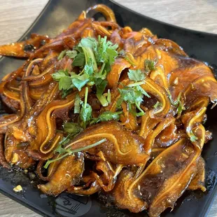 Pig ears in chili oil