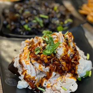 Oiled Pork with Garlic Sauce