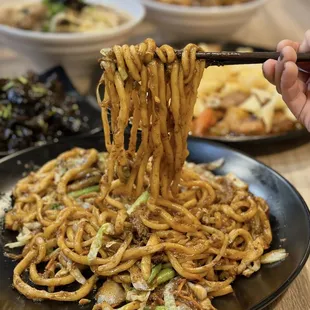 Stir Fry Dry Beef Noodle