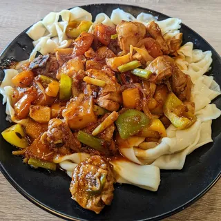 Big Plate Chicken with Noodle