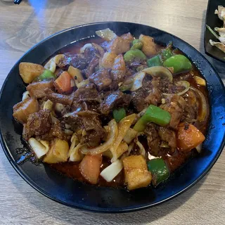 Big Plate Beef with Noodle