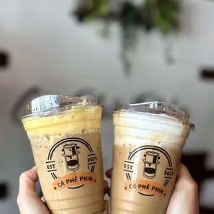 Egg coffee &amp; Sea Salt Coffee