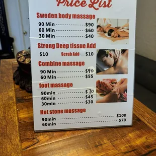 Prices