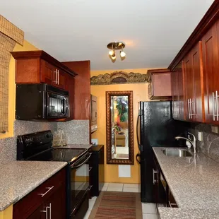 Brown cherry cabinet