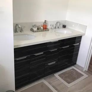 Black Acrylic Cabinet