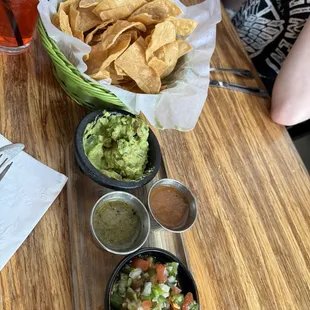 Guacamole + chips