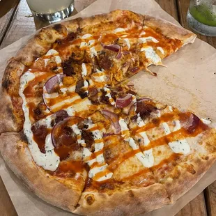 Buffalo Chicken Pizza