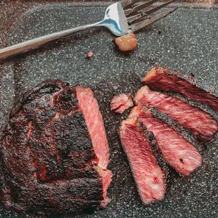 Sometime their regular ribeye would look like this.