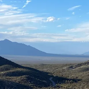 View of the Altar Valley from mountain above CLR