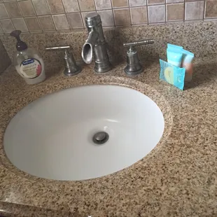 402 also had a hair dryer under the sink so leave yours at home