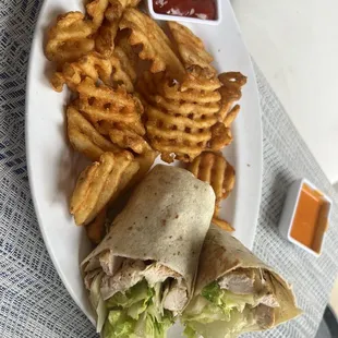 Chicken Caesar wrap