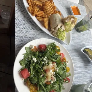 food, waffles