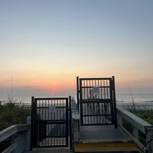 Actual view from pool deck.  Not exactly what they advertise on the website as an ocean view.  Hidious.