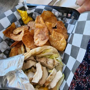 Fried Chicken Pita