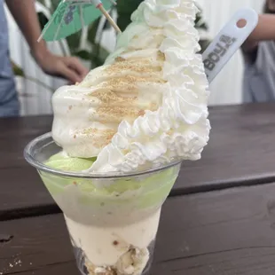 Key lime pie (sundae of the week)