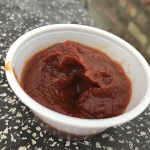 House made ketchup