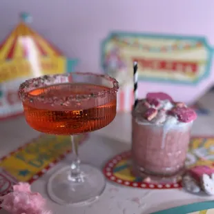 New drinks coming soon they were filming this I had to take a pics looked so pretty