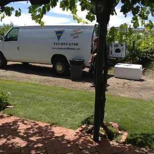 Catering Van Unloading