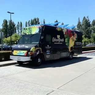 Catering truck came to our work. Amazing!!