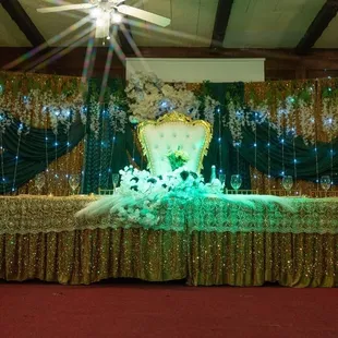 Quinceañera's Table of Honor