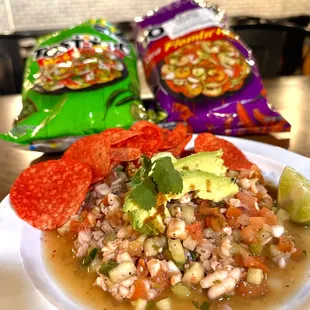 Ceviche Tostitos