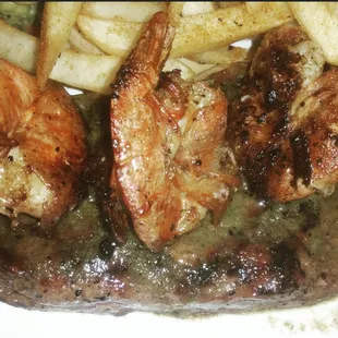 Best steak and shrimp flavors ever!!