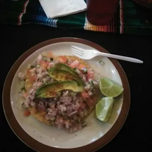 Fish ceviche and karaoke Friday