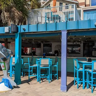Bar from the beach