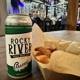a can of rocky river
