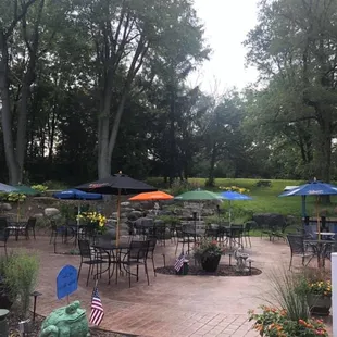 beautiful back patio