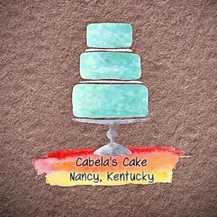 a cake on a cake stand