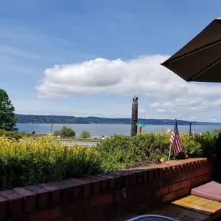 Beautiful location right on Puget Sound.